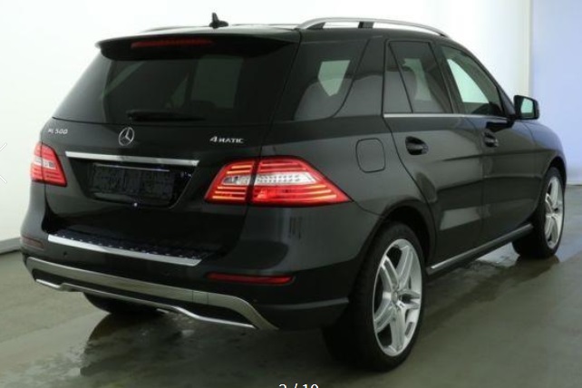 lhd car MERCEDES ML CLASS (01/05/2015) - 